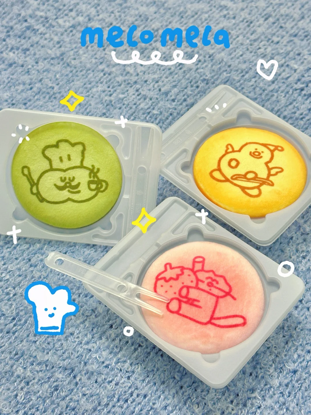 Plush Button Badge · 75 mm Round by Melomela