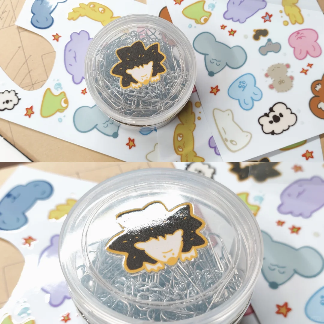 Crystal Transfer Sticker · UV Embossed Relief by Nora Simmons