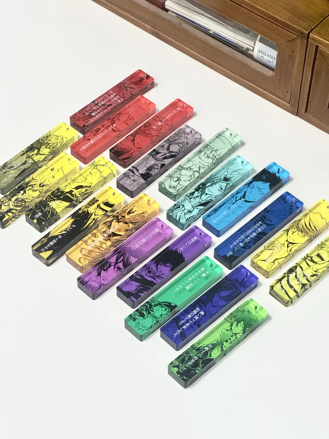 Acrylic Keychain Charm · Long-Strip by Lucas Kelly