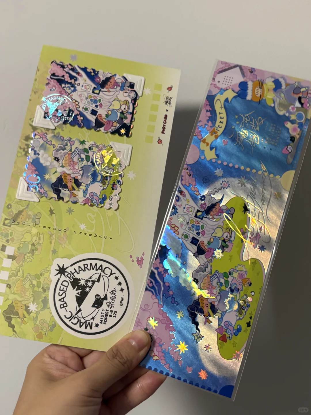 Holographic Trading Card · Dual-Flash Substrate by Lucas Reed
