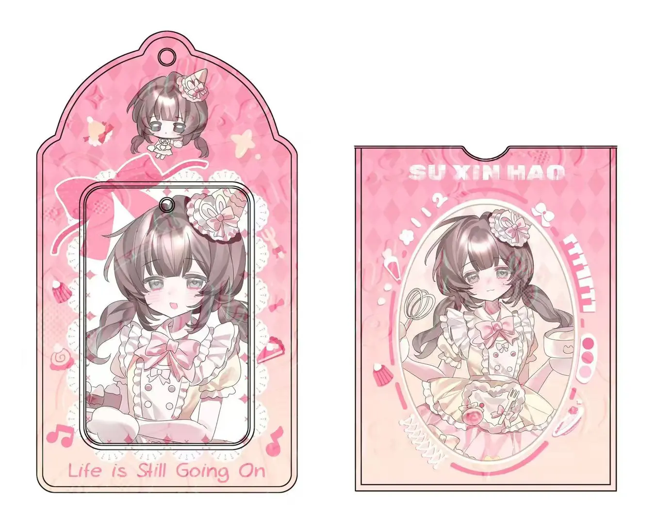 Photocard Sleeve · Custom PU Shell by Aria Barnes