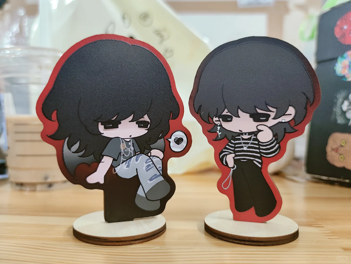 Wooden Standee · Die-Cut Slot Base by Ruby Sanders